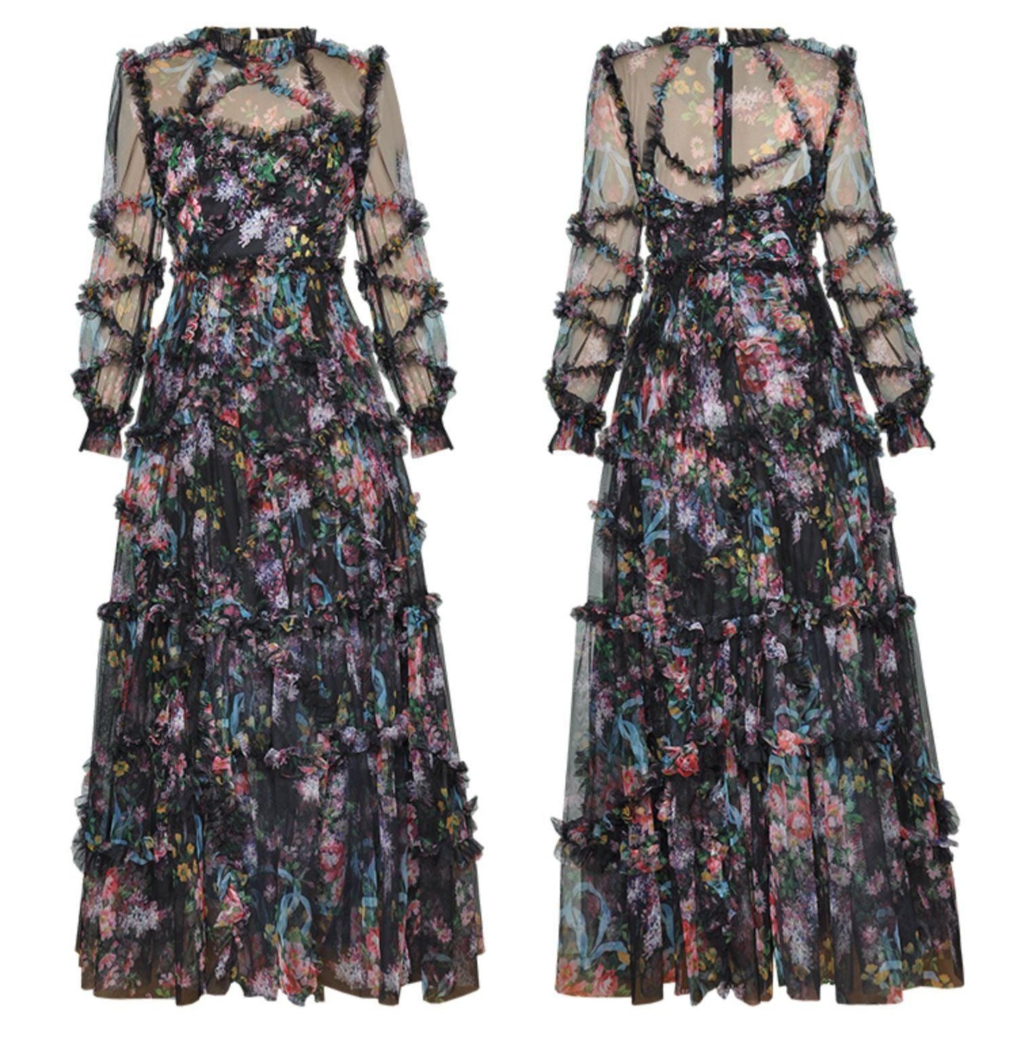 Floral Fantasy Dress