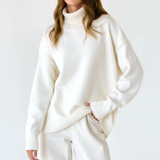 Classic Loose Turtleneck Sweater