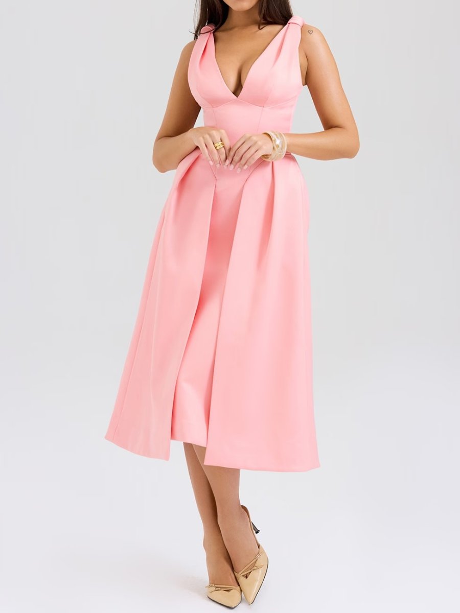 Demure A-line Maxi Dress